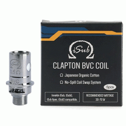 INNOKIN ISUB BVC CLAPTON COILS 0.5 ohms - Latest product review